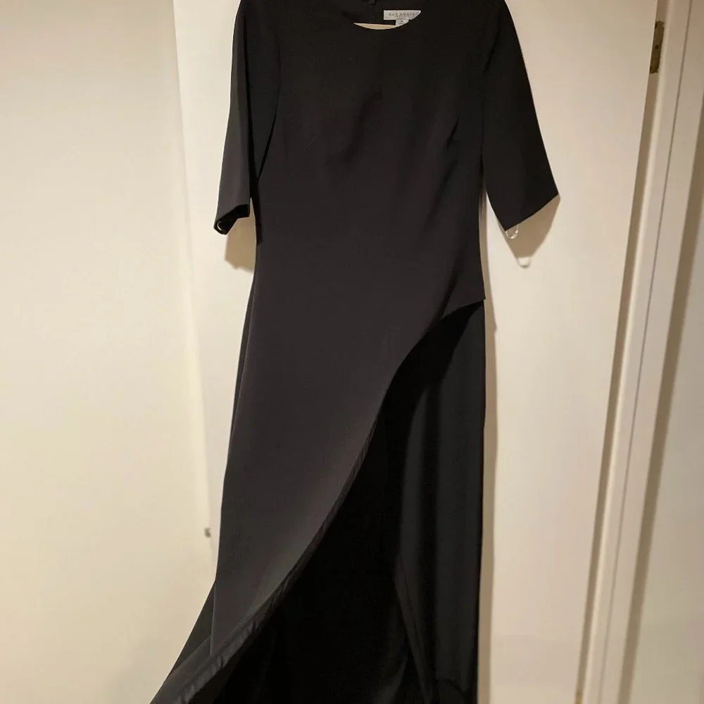 Kay Unger Jumpsuit, Size 10, Black - Picture 2 of 7